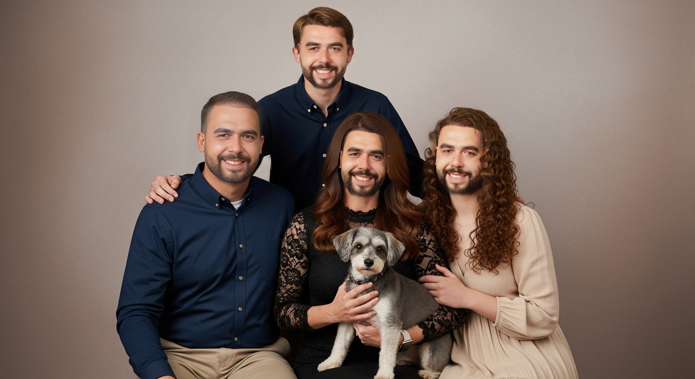 After family photo